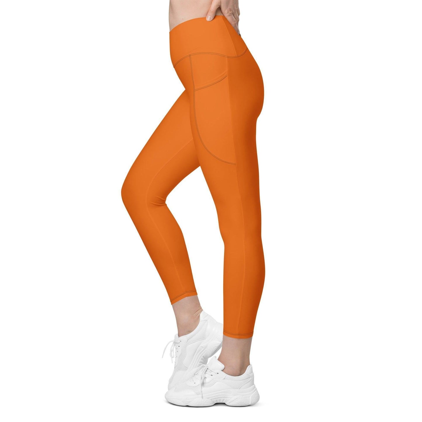 Mango Tango Damen V-Bund Leggings mit Taschen V-Bund Leggings 59.99 1 Tasche auf jeder Seite, atmungsaktives Material, Damen, Design, einfarbig, Elastan, Fashion, Hoch tailliert, hoher Tragekomfort, Komfort, Mango, Mode, OEKOTEX100, orange, Outfit, Polyester, schmeichelhafter Schnitt, Style, Tango, UPF50, V-Bund Leggings JLR Design