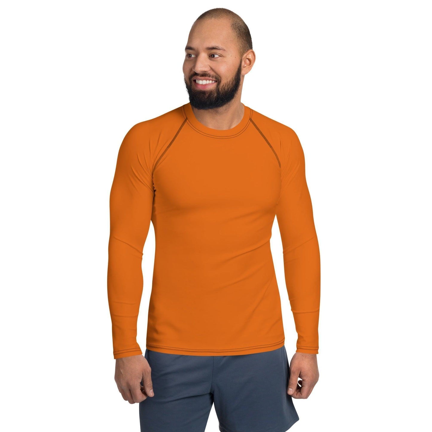 Mango Tango Herren Rash Guard Rash Guard 54.99 4-Wege, Atmungsaktiv, bequem, einfarbig, Elastan, Flachnaht, Guard, Hautschutz, Kompression, Langarmshirt, Mango, Männermode, Orange, Outdoor, Polyester, Rash, Sand, Schwimmen, Sonnenschutz, Sportbekleidung, Strandmode, Stretchstoff, Surfen, Tango, trocknend, Wassersport, Wind JLR Design