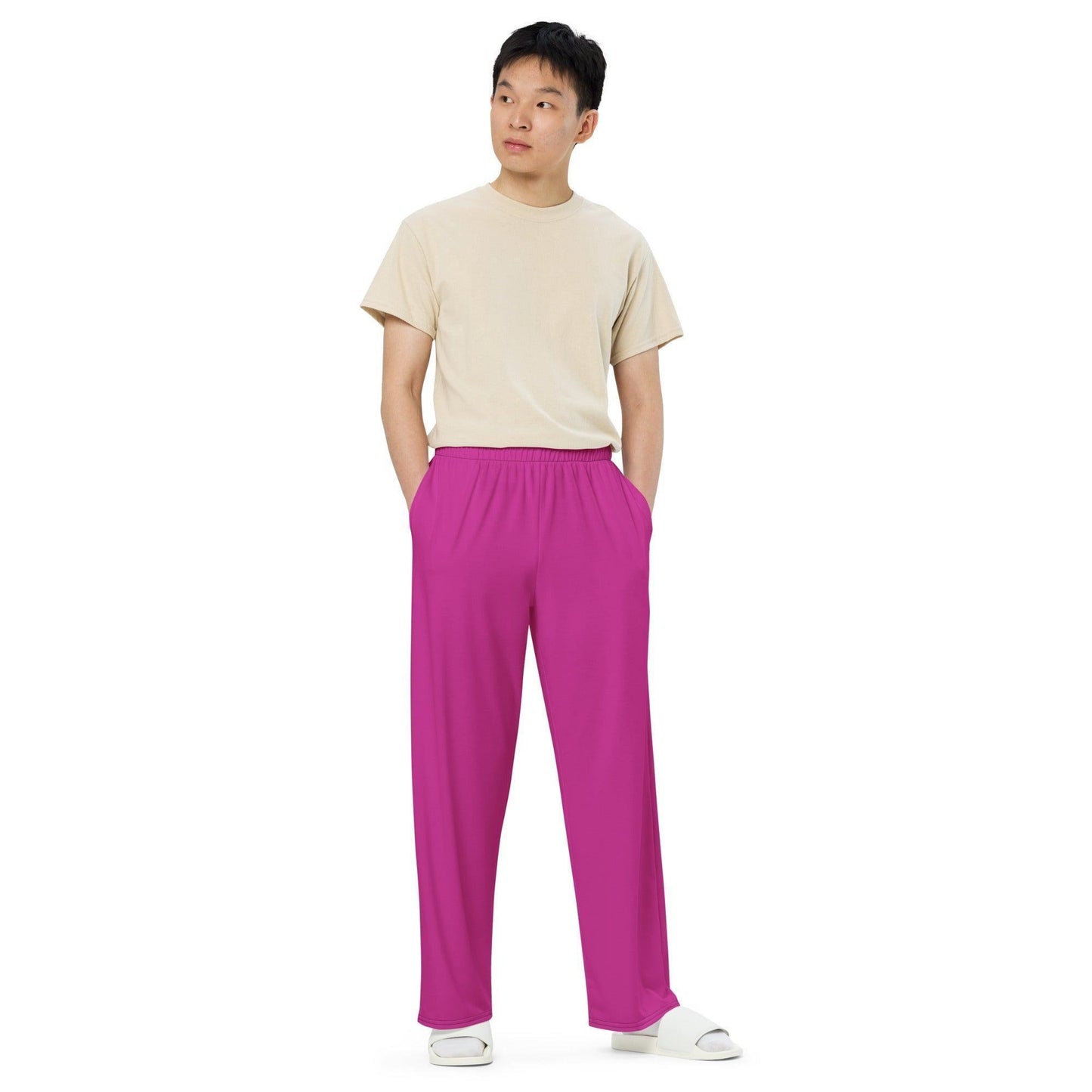 Mittlere Rot Violette Hose mit weitem Bein Hose mit weitem Bein 53.99 atmungsaktiv, Bein, beont, Bewegungsfreiheit, einfarbig, Elastan, Figur, Hose, Komfort, Kordelzug, leicht, Look, Loungewear, luftige, lässig, OEKOTEX100, optisch, Passform, Polyester, Pyjama, red, Rot, Seitentaschen, Sommer, Stoff, stretch, Taille, violett, weitem JLR Design