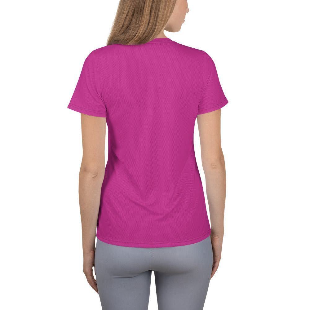 Mittleres Rot Violette Sport T-Shirt für Damen -- Mittleres Rot Violette Sport T-Shirt für Damen - undefined Sport T-Shirt | JLR Design