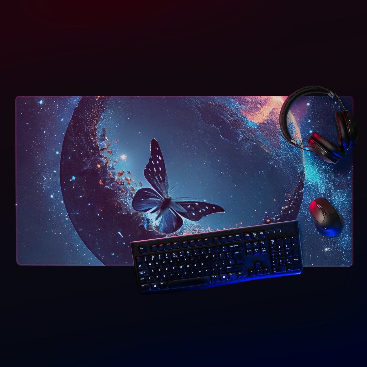 Moon Butterfly V2 Mauspad Mousepad JLR Design