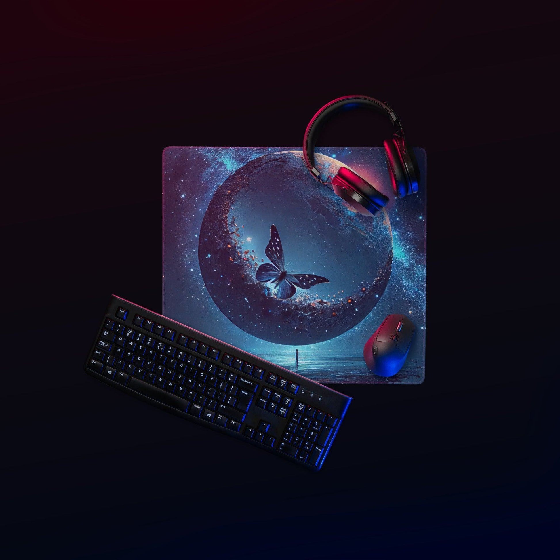 Moon Butterfly V2 Mauspad Mousepad JLR Design