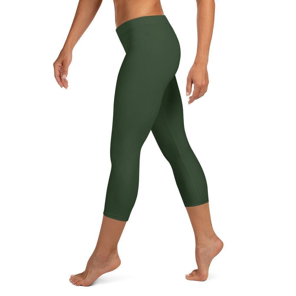 Myrte Damen Capri Leggings Capri Leggings 49.99 Alltag, bequem, Capri, Damen, Design, einfarbig, Elastan, enganliegend, entspannen, green, grün, Leggings, Mikrofasergarn, Mode, modisch, myrte, Outdoor, Passform, Polyester, Sport, Stil, Style, USF50, verkürzt, vielseitig, Vier-Wege-Stretch JLR Design