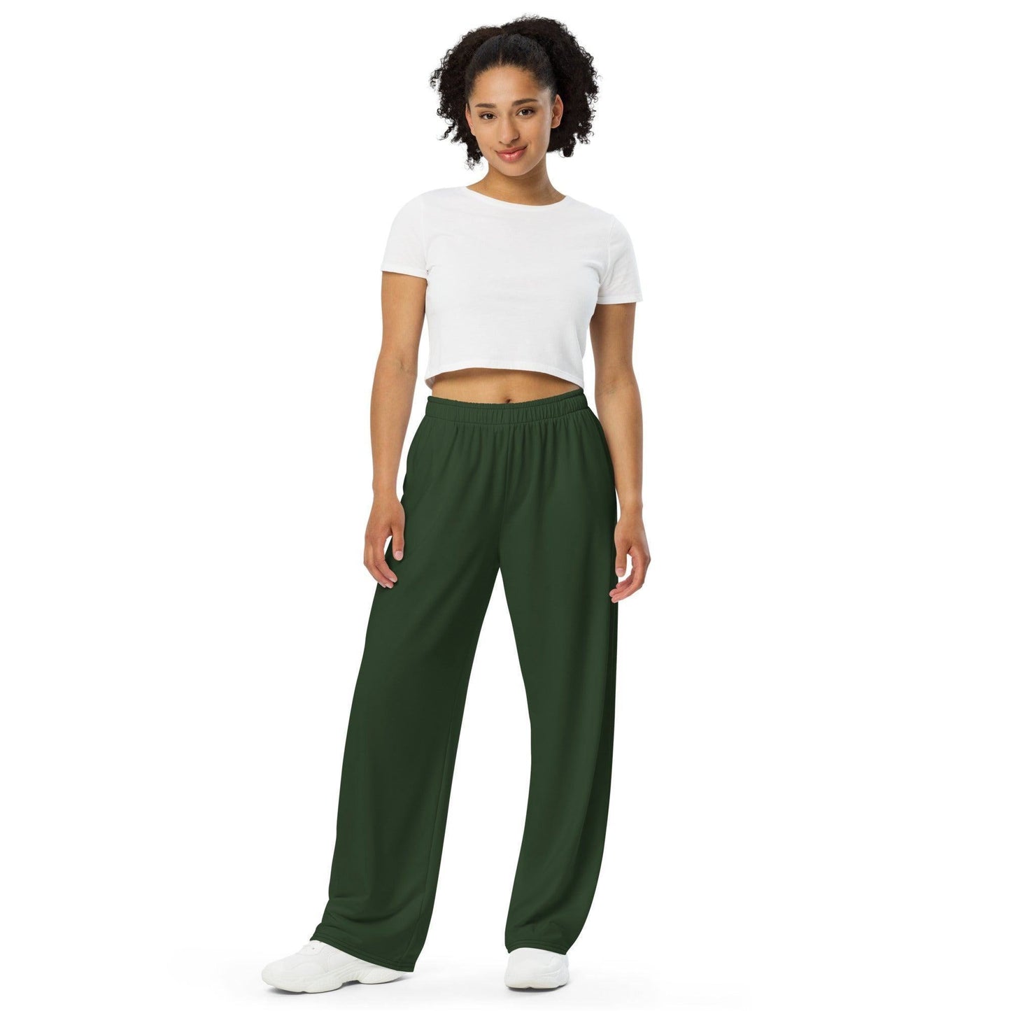 Myrte Hose mit weitem Bein Hose mit weitem Bein 53.99 atmungsaktiv, Bein, beont, Bewegungsfreiheit, einfarbig, Elastan, Figur, grün, Hose, Komfort, Kordelzug, leicht, Look, Loungewear, luftige, lässig, Myrte, OEKOTEX100, optisch, Passform, Polyester, Pyjama, Seitentaschen, Sommer, Stoff, stretch, Taille, weitem JLR Design