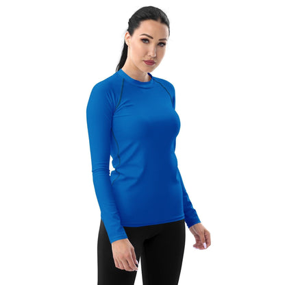 Navy Blue Damen Rash Guard Rash Guard 54.99 4-Wege, Atmungsaktiv, Badebekleidung, bequem, blau, blue, einfarbig, Elastan, Feminin, Flachnaht, Guard, Hautschutz, Kompression, Langarm, Langarmshirt, Männermode, Navy, Outdoor, Polyester, Rash, Sand, Schwimmen, Sonnenschutz, Sportbekleidung, Strandmode, Stretchstoff, Surfen, trocknend, Wassersport, Wind JLR Design