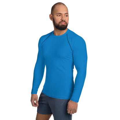 Navy Blue Herren Rash Guard Rash Guard 54.99 4-Wege, Atmungsaktiv, bequem, blau, Blue, einfarbig, Elastan, Flachnaht, Guard, Hautschutz, Kompression, Langarmshirt, Männermode, Navy, Outdoor, Polyester, Rash, Sand, Schwimmen, Sonnenschutz, Sportbekleidung, Strandmode, Stretchstoff, Surfen, trocknend, Wassersport, Wind JLR Design