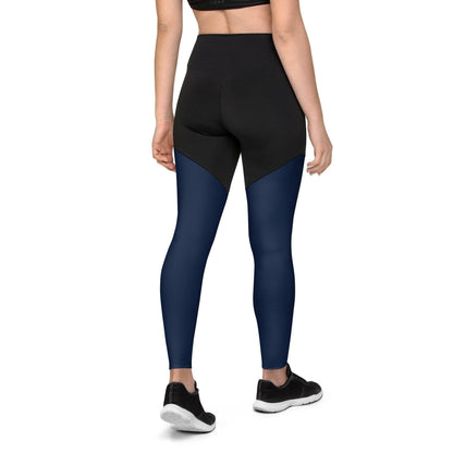 Navy Damen Sport Leggings Sport Leggings 57.99 Activewear, atmungsaktiv, auffällig, Bewegungsfreiheit, blau, blickdicht, blue, Damen, Design, Elastan, eng, Fashion, Feuchtigkeit, Figur, Fitnessstudio, funktional, Gym, Gürtel, Leggings, Mode, Natur, Navy, OEKOTEX100, Passform, Polyamid, Polyester, praktisch, Qualität, Schweiß, Sport, Stoff, Style, Taille, Tasche, UPF50, verdichteter, weibliche, Yoga JLR Design