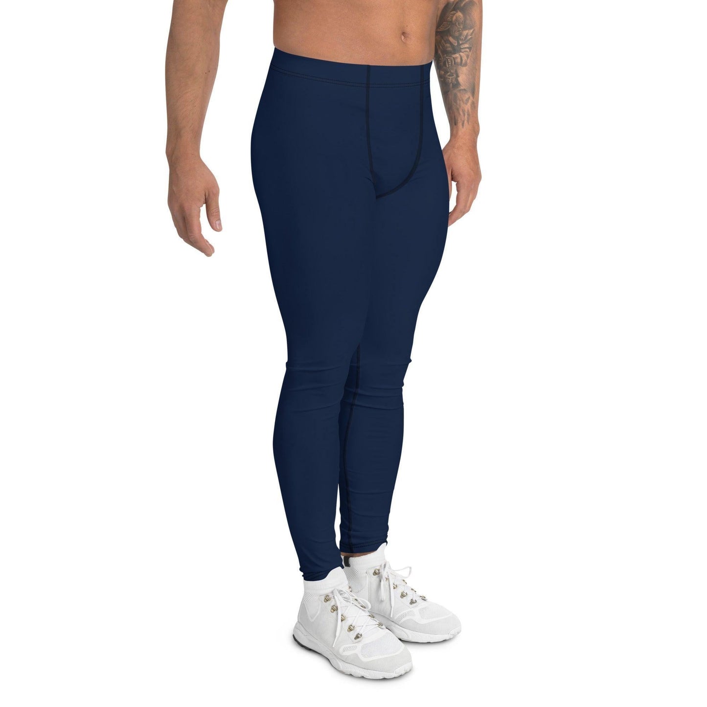 Navy Herren Leggings Leggings 54.99 aktiv, anliegend, atmungsaktiv, bequem, Bewegungsfreiheit, Bund, dehnbahr, Design, einfarbig, Elastan, Fashion, Fitness, funktional, Herrenleggings, Laufen, Leggings, Mann, modebewusst, Navy, Passform, Polyester, Sport, Sportbekleidung, Style, Tragegefühl, Training, USF50+, Yoga JLR Design