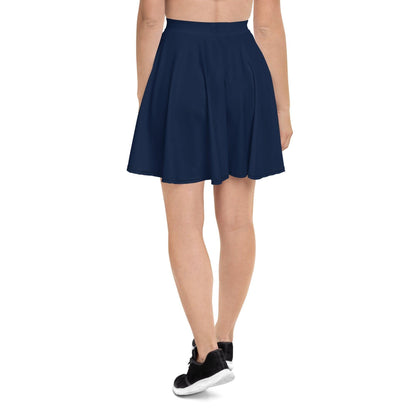 Navy Skater Rock Skater Rock 46.99 blau, blue, einfarbig, Elastan, elastisch, navy, Oberschenkel, Overlocknaht, Polyester, Rock, Skater, USF50, weich JLR Design