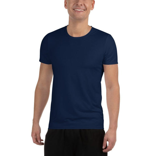 Navy Sport T-Shirt für Herren Sport T-Shirt JLR Design