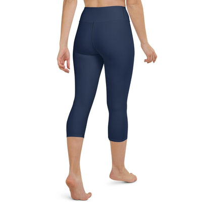 Navy Yoga Capri Leggings Yoga Capri Leggings 49.99 Bewebungsfreiheit, Bewegung, blau, blue, Bund, Capri, Damen, Design, einfarbig, Elastan, Fashion, Fitness, Fitnessstudio, Flacher, Gummizug, Gym, hochwertig, Körper, Leggings, Material, Mode, navy, Polyester, Saum, Session, Sport, Streetwear, Style, USF50, Vier-Wege-Stretch, Wadenlang, Yoga JLR Design