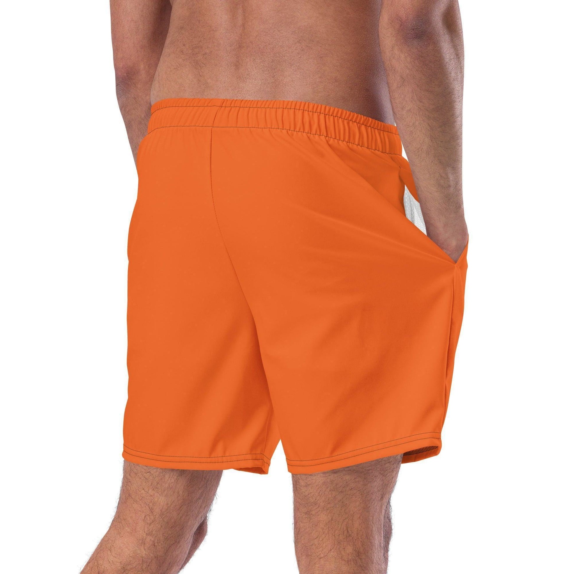 Orange Herren Badehose Badehose 59.99 Badehose, Badevergnügen, einfarbig, Elastan, Herren, Hüftband, Innenfutter, Komfort, Kordelzug, Mann, Männer, orange, Passform, Polyester, Pool, recycelt, Scheuerschutz, See, trocknend JLR Design