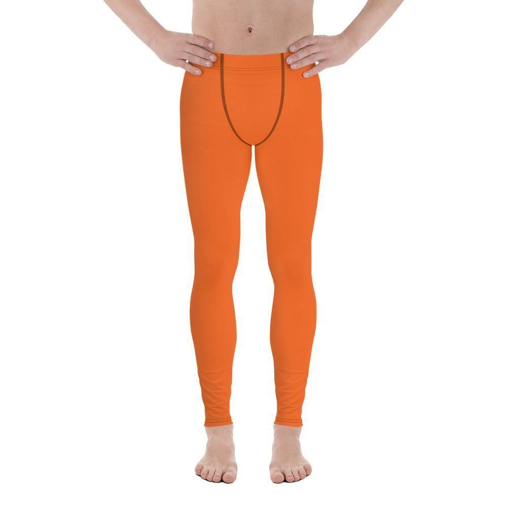 Orange Herren Leggings -- Orange Herren Leggings - undefined Leggings | JLR Design