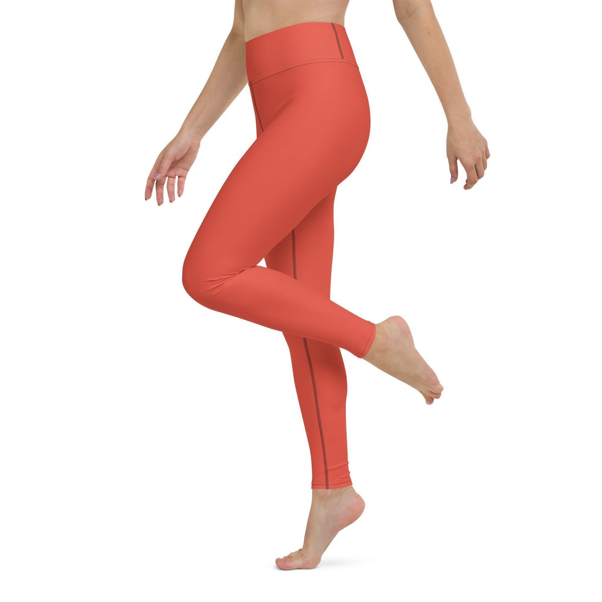 Orange Red Damen Yoga Leggings Yoga Leggings 54.99 atmungsaktiv, Damen, einfarbig, Elastan, Fitness, Flexibilität, fließend, gleiten, Gummizug, High, Hüftbewegungen, kompression, Leggings, Mikrofasergarn, Orange, Polyester, Posen, red, rot, Schutzfaktor, Sport, Stretch, Studio, stylisch, UV, Vier-Wege-Stretch, Waist, Yoga JLR Design