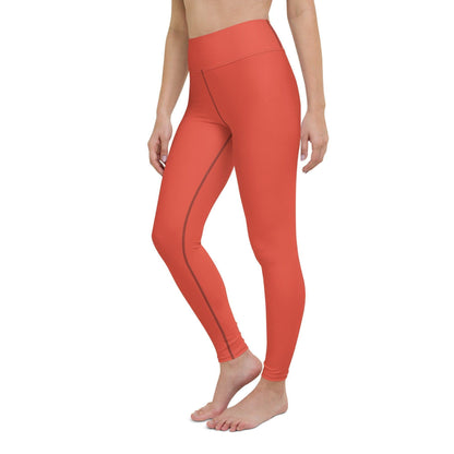 Orange Red Damen Yoga Leggings Yoga Leggings 54.99 atmungsaktiv, Damen, einfarbig, Elastan, Fitness, Flexibilität, fließend, gleiten, Gummizug, High, Hüftbewegungen, kompression, Leggings, Mikrofasergarn, Orange, Polyester, Posen, red, rot, Schutzfaktor, Sport, Stretch, Studio, stylisch, UV, Vier-Wege-Stretch, Waist, Yoga JLR Design