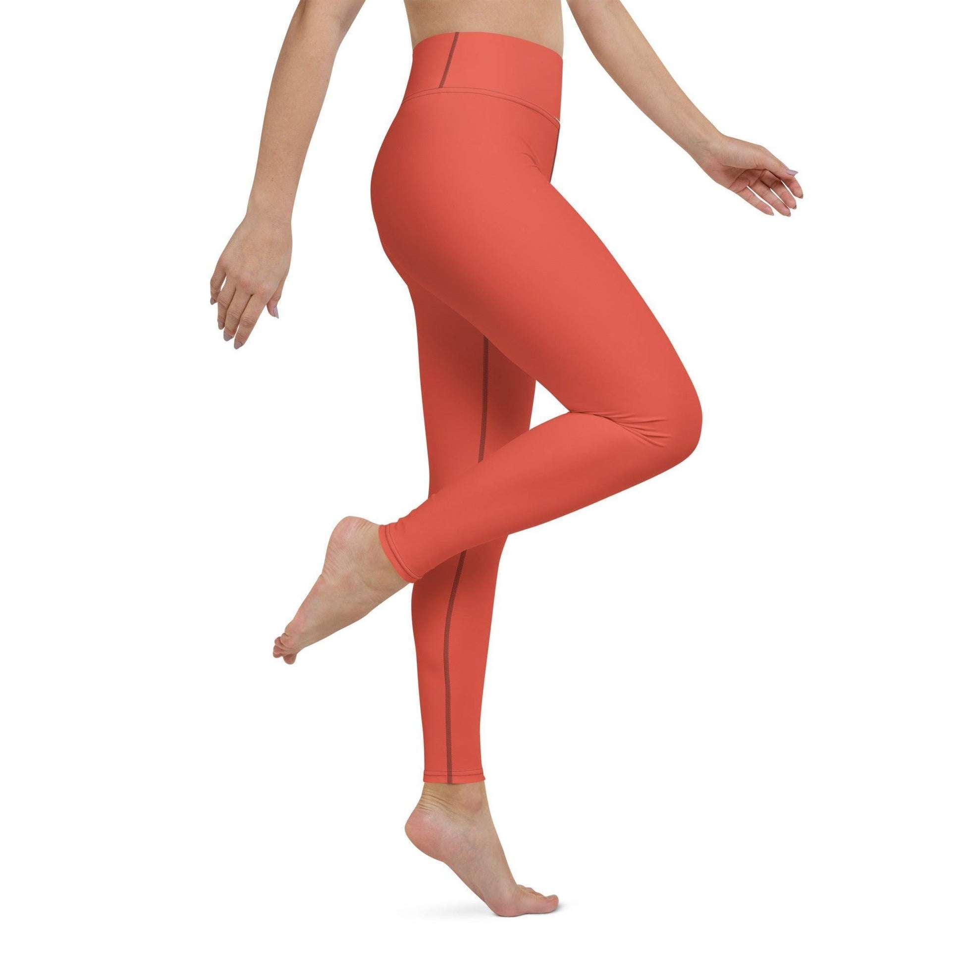 Orange Red Damen Yoga Leggings Yoga Leggings 54.99 atmungsaktiv, Damen, einfarbig, Elastan, Fitness, Flexibilität, fließend, gleiten, Gummizug, High, Hüftbewegungen, kompression, Leggings, Mikrofasergarn, Orange, Polyester, Posen, red, rot, Schutzfaktor, Sport, Stretch, Studio, stylisch, UV, Vier-Wege-Stretch, Waist, Yoga JLR Design