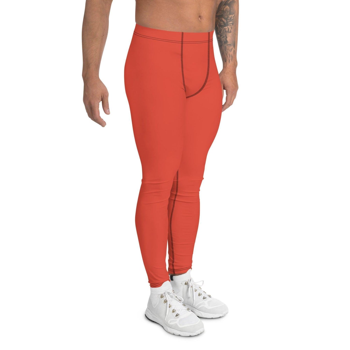 Orange Red Herren Leggings Leggings 54.99 aktiv, anliegend, atmungsaktiv, bequem, Bewegungsfreiheit, Bund, dehnbahr, Design, einfarbig, Elastan, Fashion, Fitness, funktional, Herrenleggings, Laufen, Leggings, Mann, modebewusst, Orange, Passform, Polyester, red, rot, Sport, Sportbekleidung, Style, Tragegefühl, Training, USF50+, Yoga JLR Design