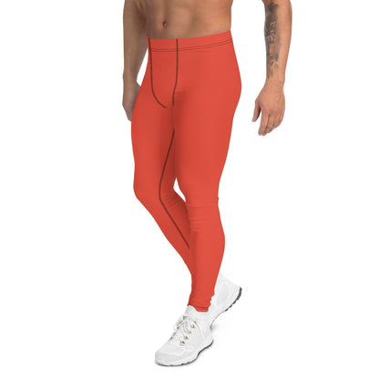 Orange Red Herren Leggings Leggings 54.99 aktiv, anliegend, atmungsaktiv, bequem, Bewegungsfreiheit, Bund, dehnbahr, Design, einfarbig, Elastan, Fashion, Fitness, funktional, Herrenleggings, Laufen, Leggings, Mann, modebewusst, Orange, Passform, Polyester, red, rot, Sport, Sportbekleidung, Style, Tragegefühl, Training, USF50+, Yoga JLR Design