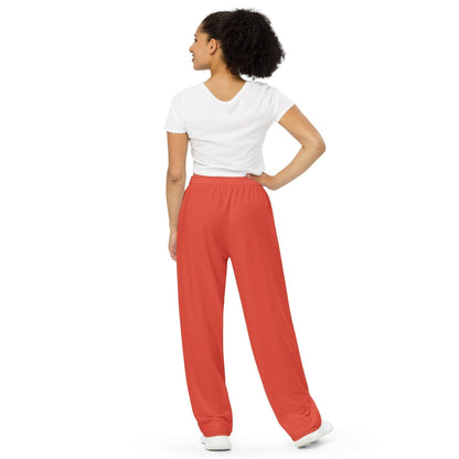 Orange Red Hose mit weitem Bein Hose mit weitem Bein 53.99 atmungsaktiv, Bein, beont, Bewegungsfreiheit, einfarbig, Elastan, Figur, Hose, Komfort, Kordelzug, leicht, Look, Loungewear, luftige, lässig, OEKOTEX100, optisch, orange, Passform, Polyester, Pyjama, red, rot, Seitentaschen, Sommer, Stoff, stretch, Taille, weitem JLR Design