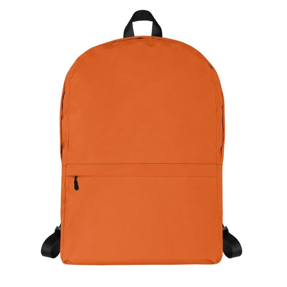 Oranger mittelgroßer Rucksack Rucksack 59.99 15l, 20kg, Backpack, einfarbig, Fach, Freizeit, gepolstert, Innenfutter, Innentasche, Laptop, mittelgroß, Netzstoff, orange, Platz, Polyester, Rucksack, Schule, Schulrucksack, Seidiges, seperates, Tasche, Transport, Vordertasche, wasserabweisend, Wertsachen JLR Design