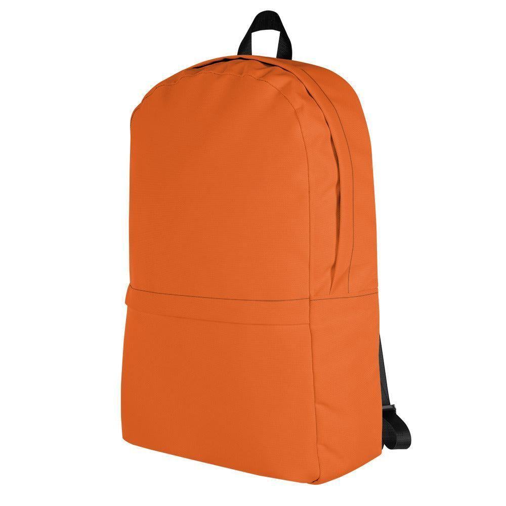 Oranger mittelgroßer Rucksack Rucksack 59.99 15l, 20kg, Backpack, einfarbig, Fach, Freizeit, gepolstert, Innenfutter, Innentasche, Laptop, mittelgroß, Netzstoff, orange, Platz, Polyester, Rucksack, Schule, Schulrucksack, Seidiges, seperates, Tasche, Transport, Vordertasche, wasserabweisend, Wertsachen JLR Design