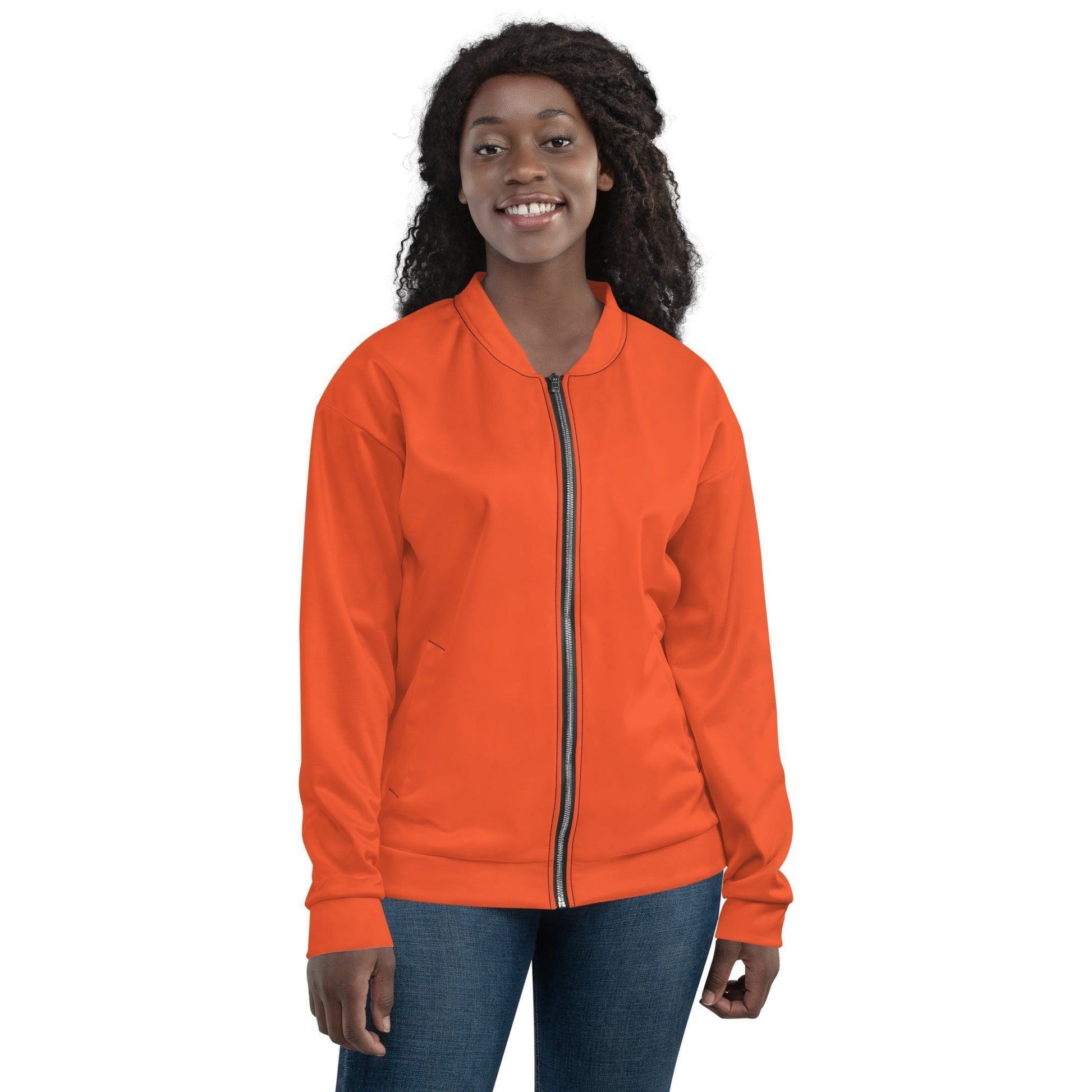 Outrageous Orange Bomberjacke Bomberjacke 74.99 abgesetzte, Begleiter, Bomberjacke, casual, Damen, elastische, Fleece, Frau, gebürstetem, Have, Herren, Innenseite, Kleidungsstück, Mann, Must, Nackenband, Outfit, Outrageous, Passform, Polyester, praktisch, Red, Reißverschluss, robustes, rot, Silbener, stilvoll, Stoff, streetwear, Taille, Taschen, Unisex, vielseitiger, YKK, Überwendlichnähte JLR Design