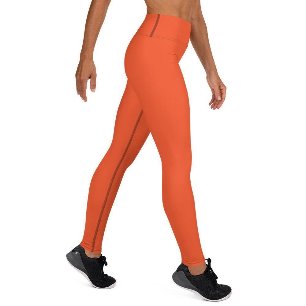 Outrageous Orange Damen Yoga Leggings Yoga Leggings 54.99 atmungsaktiv, Damen, einfarbig, Elastan, Fitness, Flexibilität, fließend, gleiten, Gummizug, High, Hüftbewegungen, kompression, Leggings, Mikrofasergarn, Orange, Outrageous, Polyester, Posen, Schutzfaktor, Sport, Stretch, Studio, stylisch, UV, Vier-Wege-Stretch, Waist, Yoga JLR Design