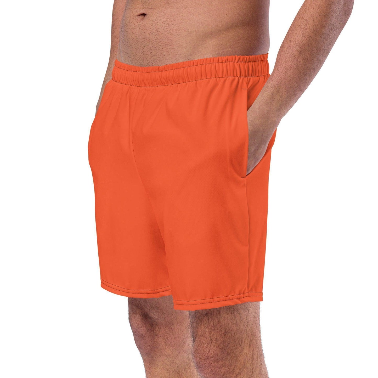 Outrageous Orange Herren Badehose Badehose 59.99 Badehose, Badevergnügen, einfarbig, Elastan, Herren, Hüftband, Innenfutter, Komfort, Kordelzug, Mann, Männer, orange, outrageous, Passform, Polyester, Pool, recycelt, Scheuerschutz, See, trocknend JLR Design