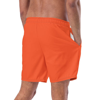 Outrageous Orange Herren Badehose Badehose 59.99 Badehose, Badevergnügen, einfarbig, Elastan, Herren, Hüftband, Innenfutter, Komfort, Kordelzug, Mann, Männer, orange, outrageous, Passform, Polyester, Pool, recycelt, Scheuerschutz, See, trocknend JLR Design