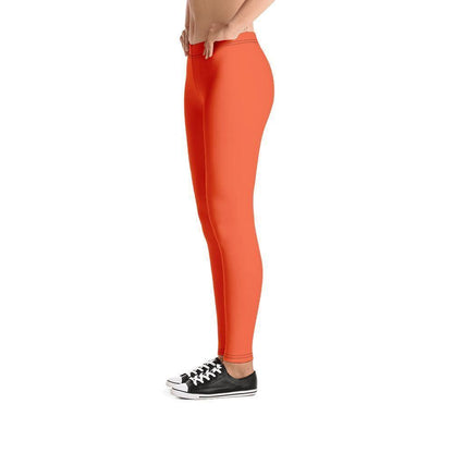 Outrageous Orange Leggings -- Outrageous Orange Leggings - undefined Leggings | JLR Design