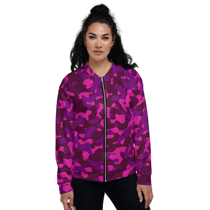 Pink Camouflage Bomberjacke Bomberjacke JLR Design