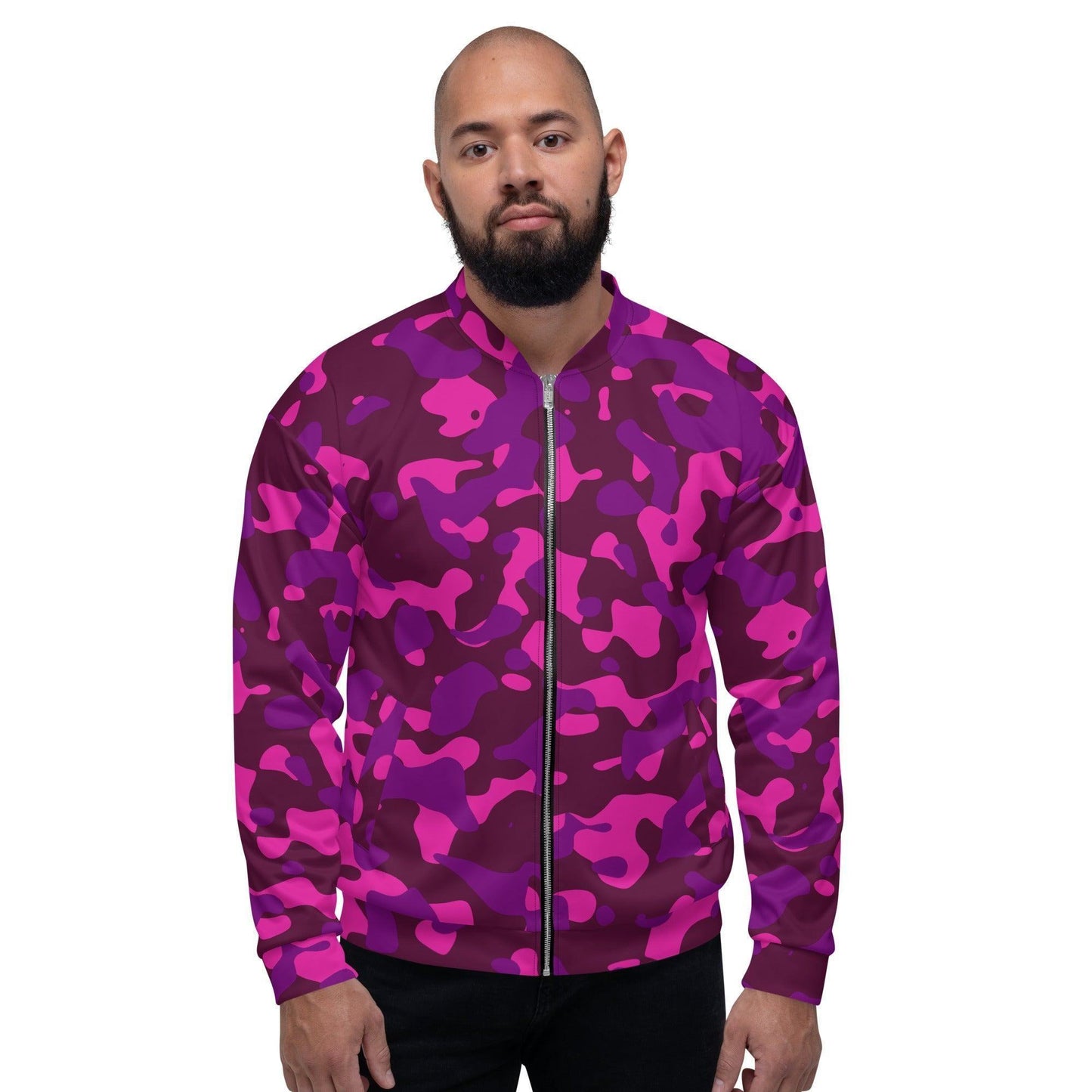 Pink Camouflage Bomberjacke Bomberjacke 79.99 abgesetzte, Begleiter, Bomberjacke, Camo, Camouflage, casual, Damen, elastische, Fleece, Frau, gebürstetem, Have, Herren, Innenseite, Kleidungsstück, Mann, Must, Nackenband, Outfit, Passform, Pattern, pink, pnk, Polyester, praktisch, Reißverschluss, robustes, Silbener, stilvoll, Stoff, streetwear, Taille, Tarnmuster, Taschen, Unisex, vielseitiger, YKK, Überwendlichnähte JLR Design