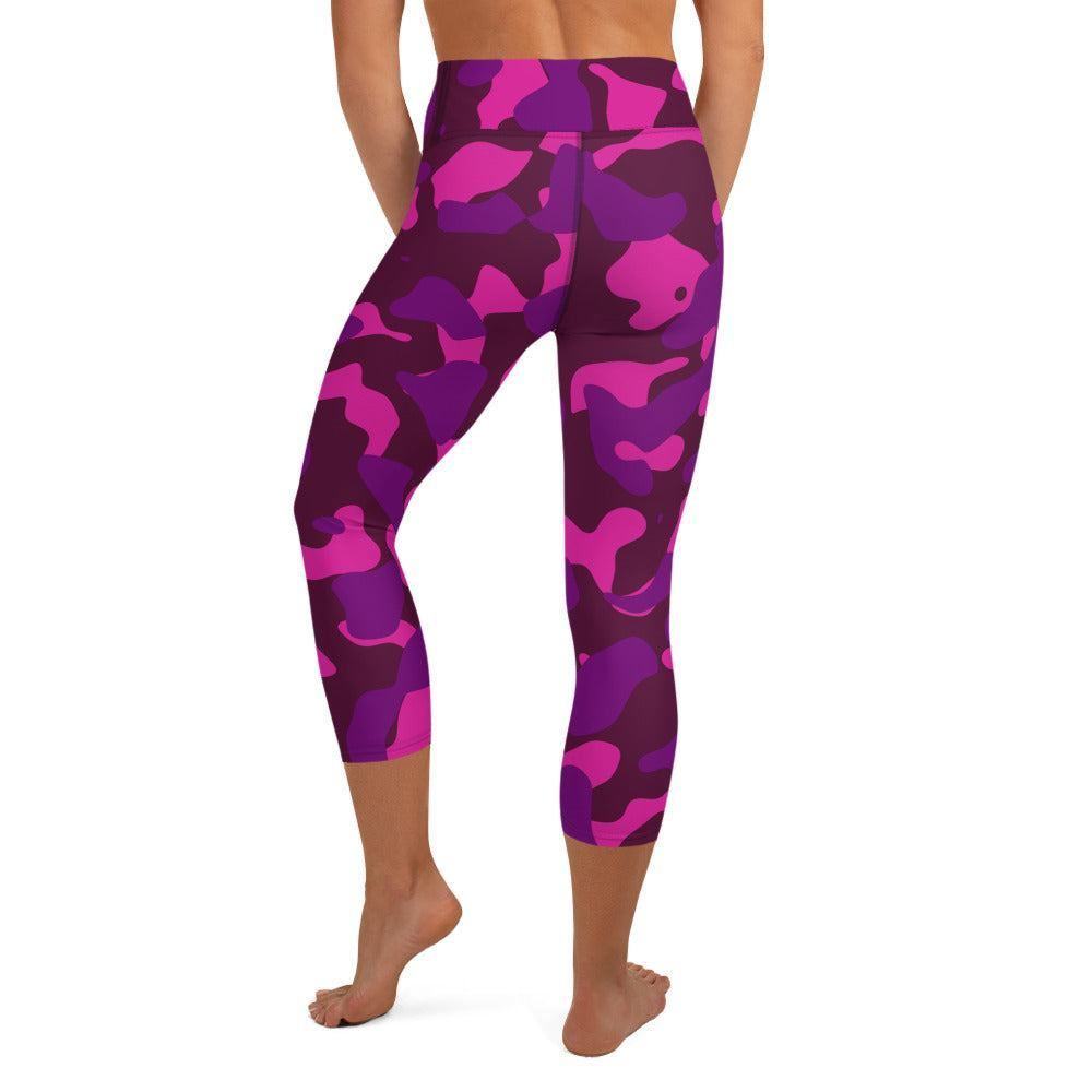 Pink Camouflage Damen Yoga Capri Leggings Yoga Capri Leggings 54.99 Bewebungsfreiheit, Bewegung, Bund, Camo, Camouflage, Capri, Damen, Design, Elastan, Fashion, Fitness, Fitnessstudio, Flacher, Gummizug, Gym, hochwertig, Körper, Leggings, Material, Mode, Pattern, pink, Polyester, Saum, Session, Sport, Streetwear, Style, Tarnmuster, USF50, Vier-Wege-Stretch, Wadenlang, Yoga JLR Design