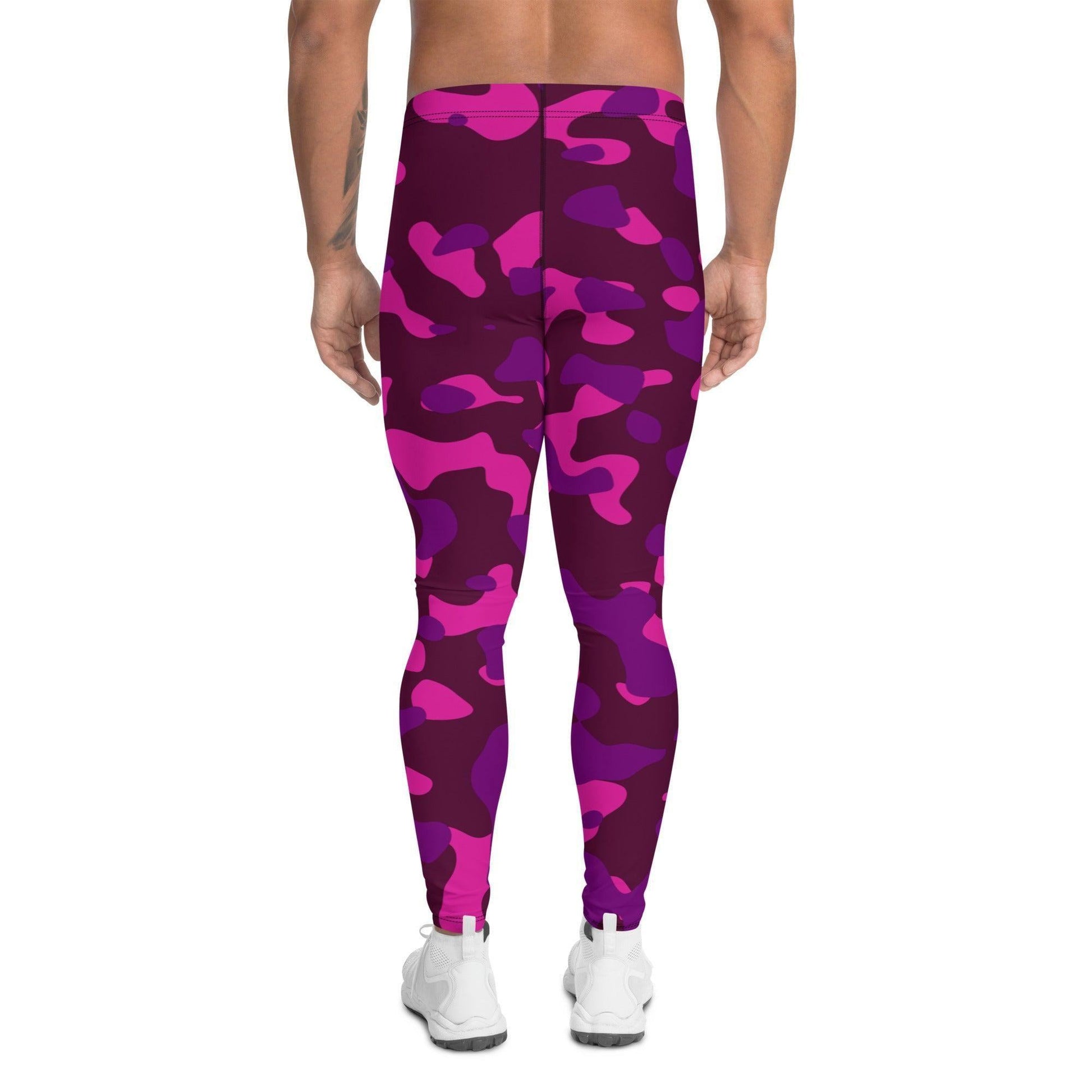 Pink Camouflage Herren Leggings Leggings 59.99 aktiv, anliegend, atmungsaktiv, bequem, Bewegungsfreiheit, Camo, Camouflage, dehnbahr, Design, Fashion, Fitness, funktional, Herrenleggings, Laufen, Leggings, Mann, modebewusst, Muster, Outdoor, Passform, Patter, Pink, Sport, Sportbekleidung, Style, Tarnmuster, Tragegefühl, Training, Yoga JLR Design