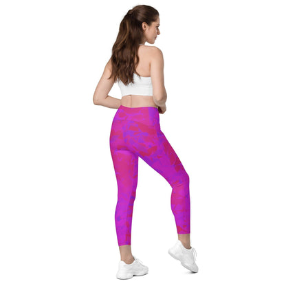 Pink Crystal Damen V-Bund Leggings mit Taschen V-Bund Leggings 64.99 1 Tasche auf jeder Seite, atmungsaktives Material, Crystal, Damen, Design, einfarbig, Elastan, Fashion, Hoch tailliert, hoher Tragekomfort, Komfort, Kristall, Mode, OEKOTEX100, Outfit, Pink, Polyester, rosa, schmeichelhafter Schnitt, Style, UPF50, V-Bund Leggings JLR Design