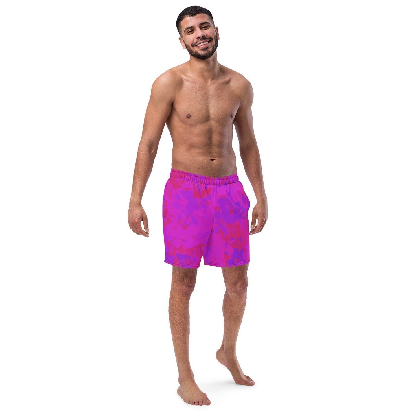 Pink Crystal Herren Badehosen Badehose 64.99 Badehose, Badevergnügen, crystal, einfarbig, Elastan, Herren, Hüftband, Innenfutter, Komfort, Kordelzug, kristall, Mann, Männer, Passform, pink, Polyester, Pool, recycelt, Scheuerschutz, See, trocknend JLR Design