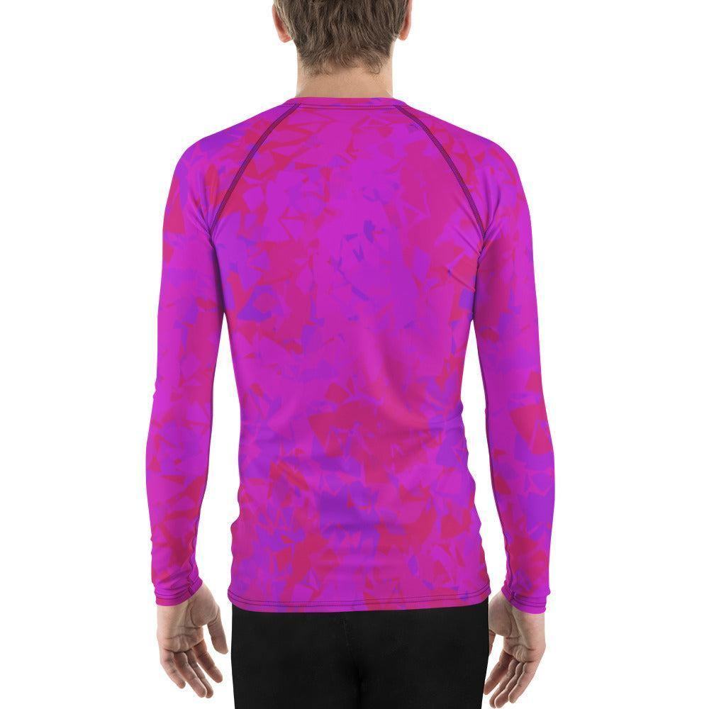 Pink Crystal Herren Rash Guard Rash Guard 59.99 4-Wege, Atmungsaktiv, bequem, Crystal, Elastan, Flachnaht, Guard, Hautschutz, Kompression, Kristall, Langarmshirt, Männermode, Outdoor, Pink, Polyester, Rash, rosa, Sand, Schwimmen, Sonnenschutz, Sportbekleidung, Strandmode, Stretchstoff, Surfen, trocknend, Wassersport, Wind JLR Design