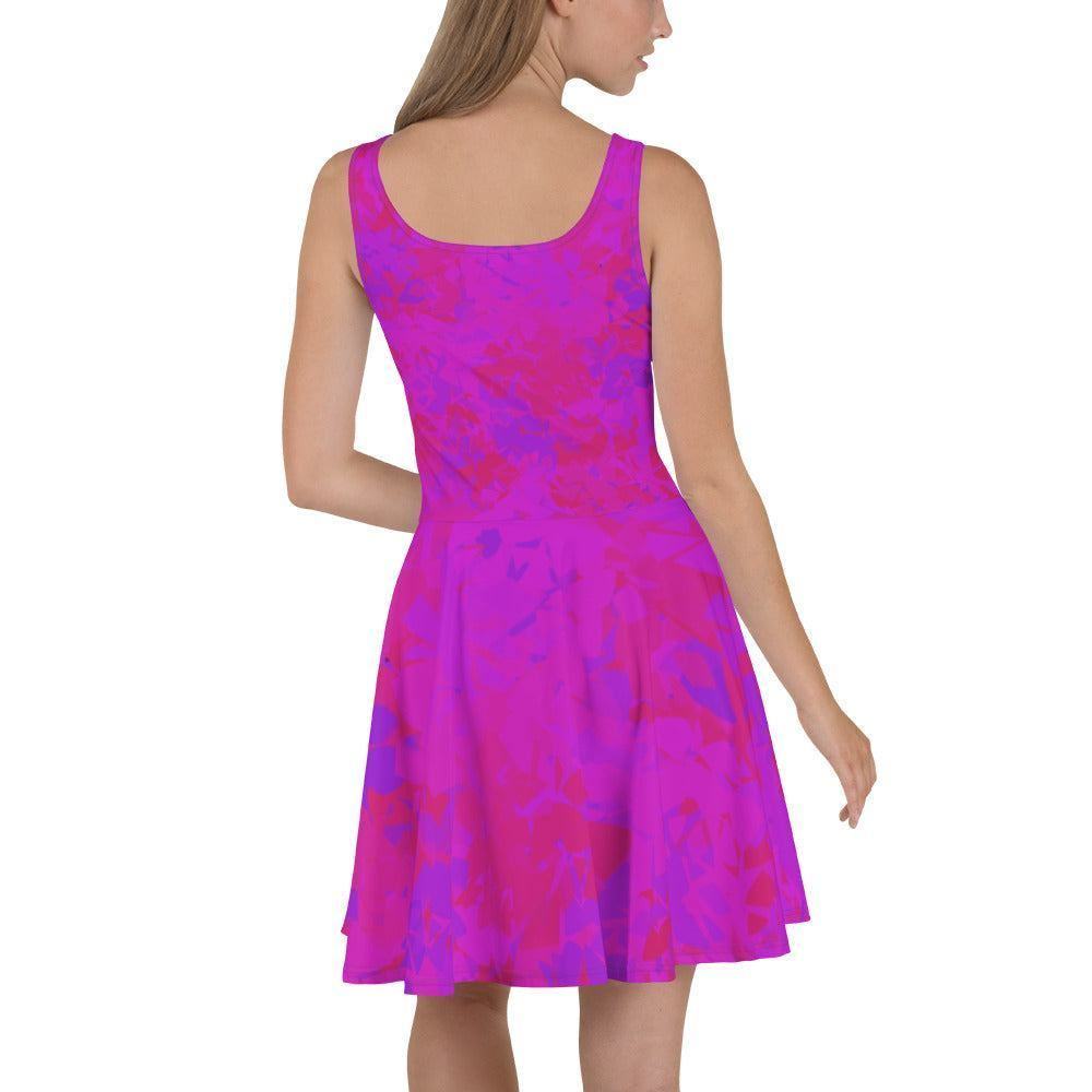 Pink Crystal Skater Kleid Skater Kleid 61.99 ausgestellt, ausgestellter, crystal, Dame, Damen, einfarbig, Elastan, Frau, Frauen, Freizeit, Glatter, Kleid, kristall, Mitte, mittellanger, Muster, Nähte, Overlock, Pattern, pink, Polyester, Rock, Saum, schmeichelhaft, Skater, Sport, Stoff, trendy, Weiblich, wühlfühlend, Überdeck JLR Design