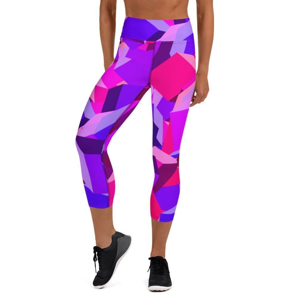 Pink Cube Damen Yoga Capri Leggings Yoga Capri Leggings 54.99 Bewebungsfreiheit, Bewegung, Bund, Capri, cube, Damen, Design, einfarbig, Elastan, Fashion, Fitness, Fitnessstudio, Flacher, Gummizug, Gym, hochwertig, Körper, Leggings, Material, Mode, pink, Polyester, Saum, Session, Sport, Streetwear, Style, USF50, Vier-Wege-Stretch, Wadenlang, würfel, Yoga JLR Design