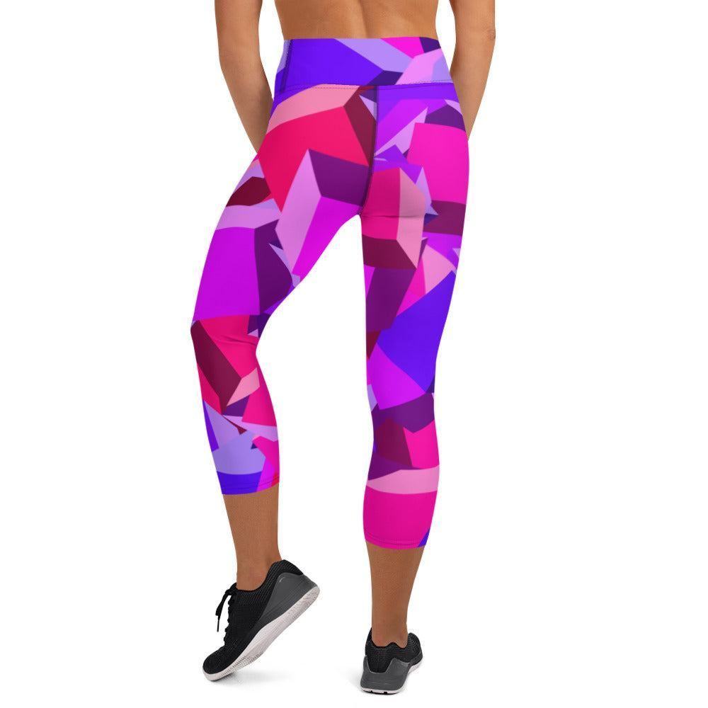 Pink Cube Damen Yoga Capri Leggings Yoga Capri Leggings 54.99 Bewebungsfreiheit, Bewegung, Bund, Capri, cube, Damen, Design, einfarbig, Elastan, Fashion, Fitness, Fitnessstudio, Flacher, Gummizug, Gym, hochwertig, Körper, Leggings, Material, Mode, pink, Polyester, Saum, Session, Sport, Streetwear, Style, USF50, Vier-Wege-Stretch, Wadenlang, würfel, Yoga JLR Design