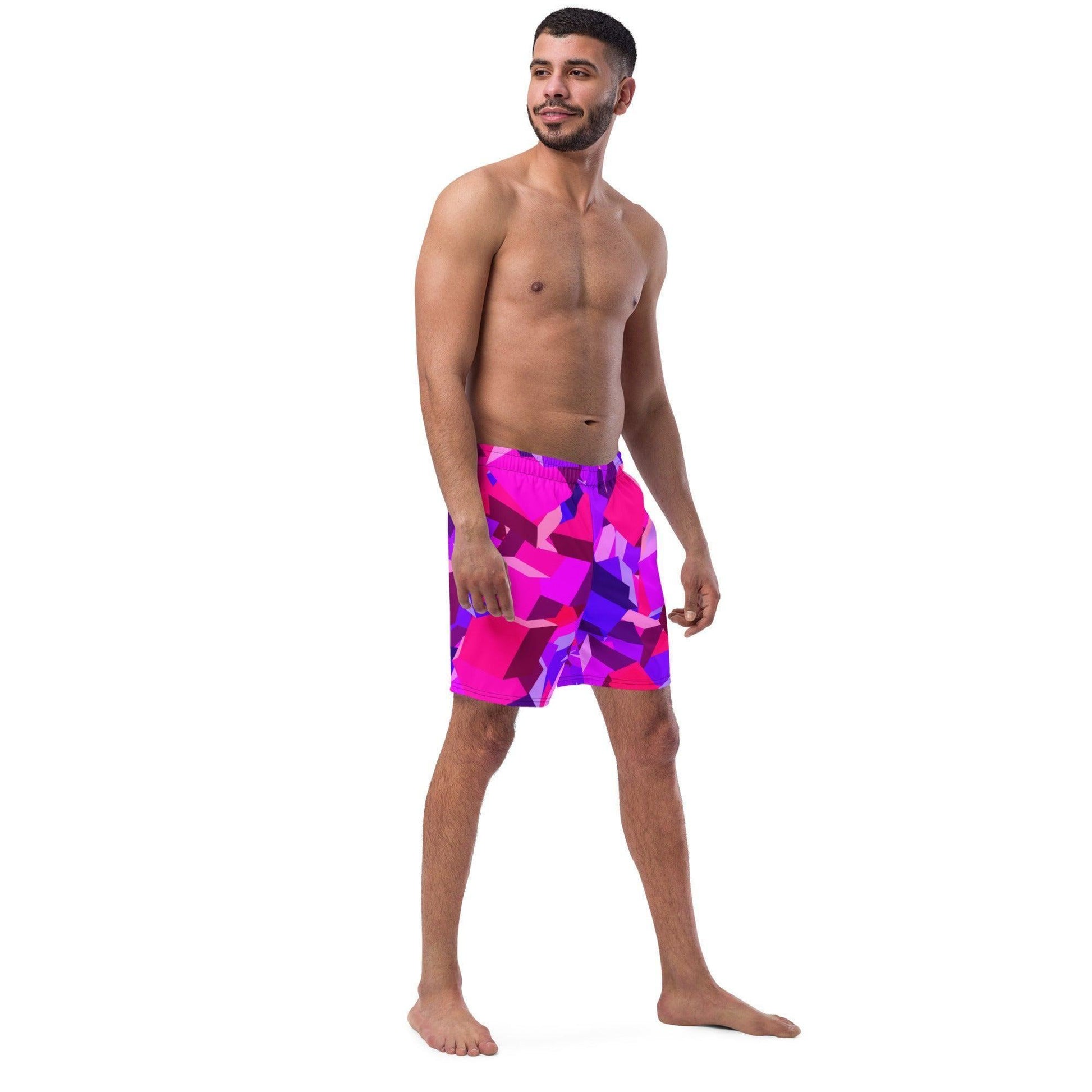 Pink Cube Herren Badehosen Badehose 64.99 Badehose, Badevergnügen, cube, einfarbig, Elastan, Herren, Hüftband, Innenfutter, Komfort, Kordelzug, Mann, Männer, Passform, Pink, Polyester, Pool, recycelt, Scheuerschutz, See, trocknend, würfel JLR Design