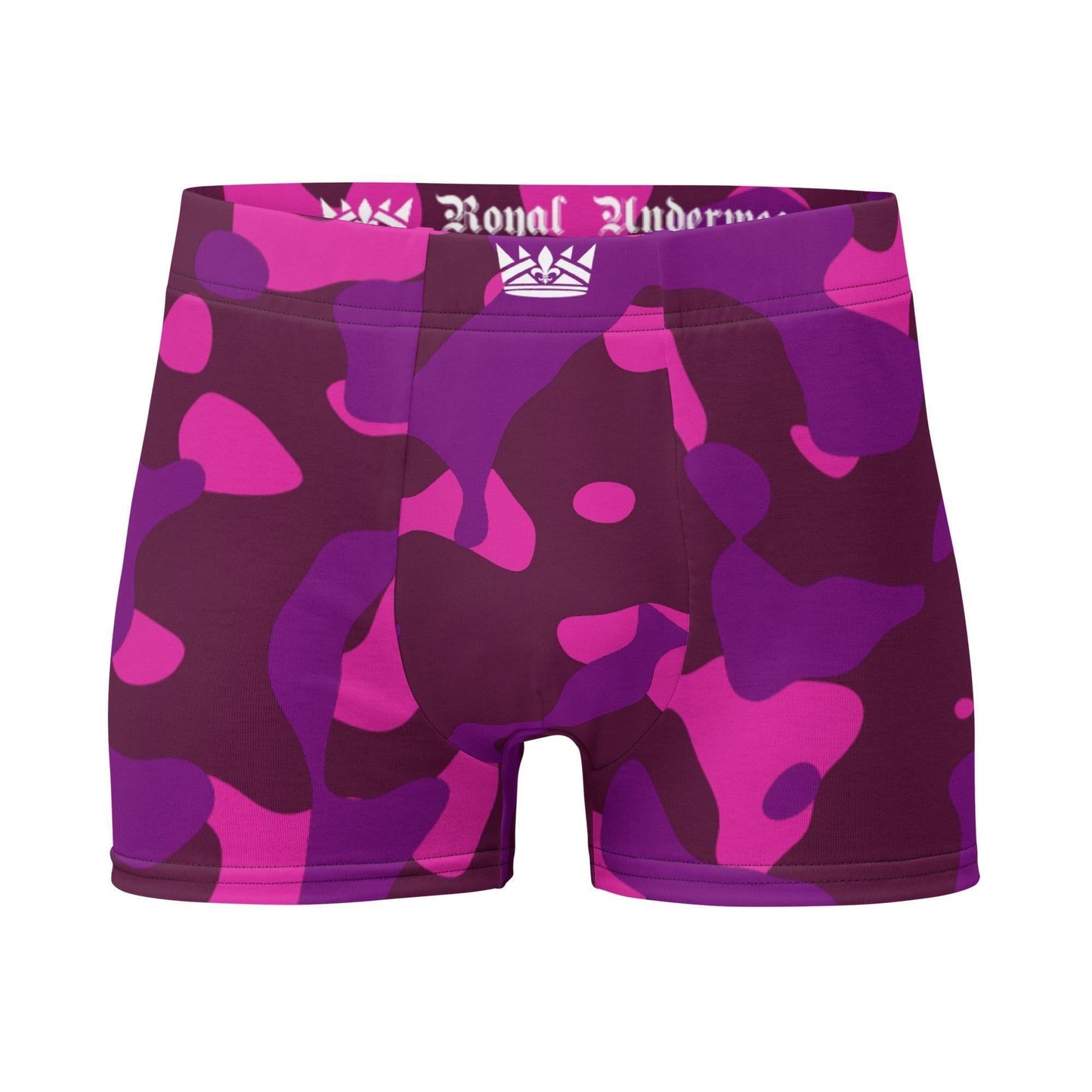 Pink Lila Camouflage Royal Underwear Boxershorts -- Pink Lila Camouflage Royal Underwear Boxershorts - undefined Boxershorts | JLR Design