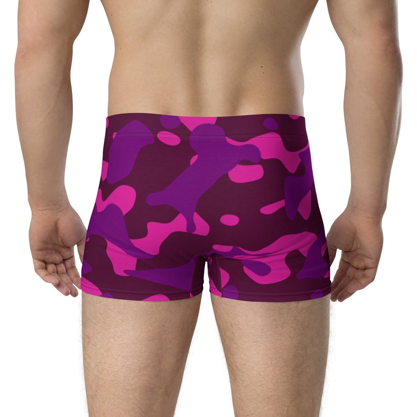 Pink Lila Camouflage Royal Underwear Boxershorts -- Pink Lila Camouflage Royal Underwear Boxershorts - undefined Boxershorts | JLR Design