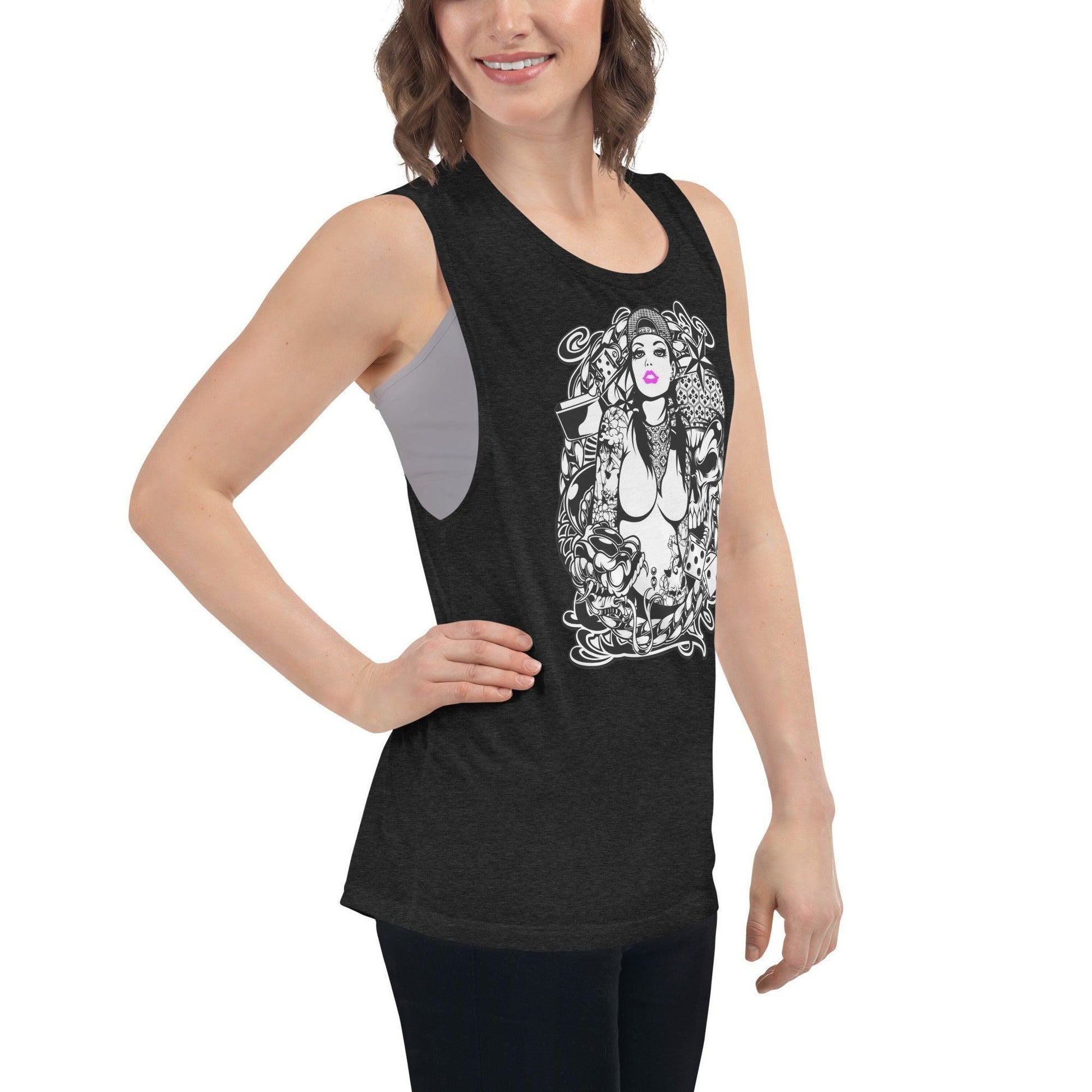 Pink Lips Damen Tank Top Tank Top 44.99 aktiv, angenehmes, atmungsaktiv, Ausschnitt, betont, Bewegungsfreiheit, breite, Damen, enganliegend, Farben, Fashion, Figur, Fitness, Frauen, Gym, Lips, Look, Mode, Muscle, Must-have, Outfit, Pink, Polyester, Sommer, Style, Tank, Top, Tragegefühl, Training, Träger, verschiedene, Viskose JLR Design