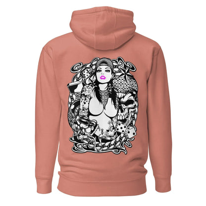 pink-lips-hoodie-hoodie-jlr-design-14824 - JLR Design