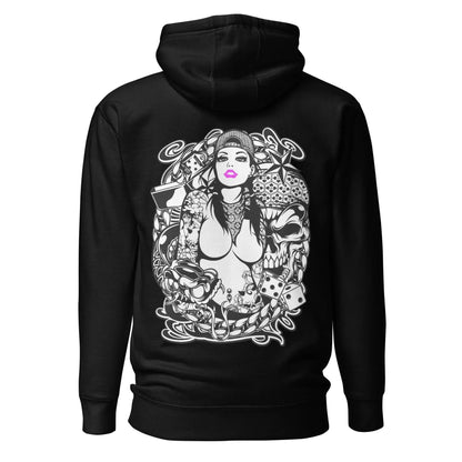 pink-lips-hoodie-hoodie-jlr-design-71579 - JLR Design