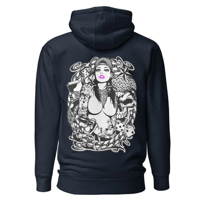 pink-lips-hoodie-hoodie-jlr-design-55564 - JLR Design