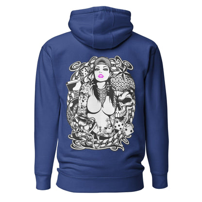 Pink Lips Hoodie Hoodie JLR Design
