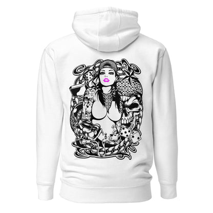 Pink Lips Hoodie Hoodie JLR Design