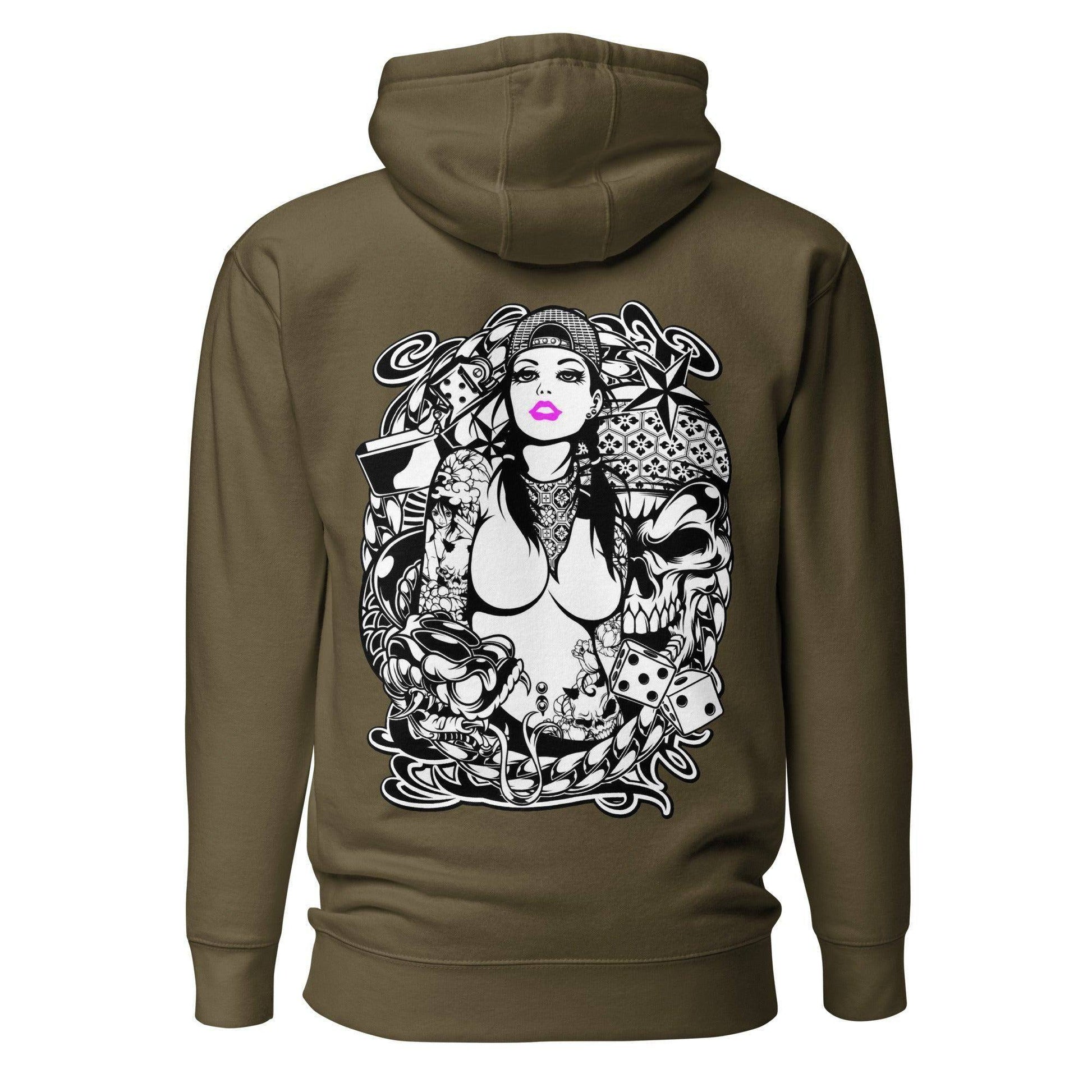 pink-lips-hoodie-hoodie-jlr-design-45500 - JLR Design